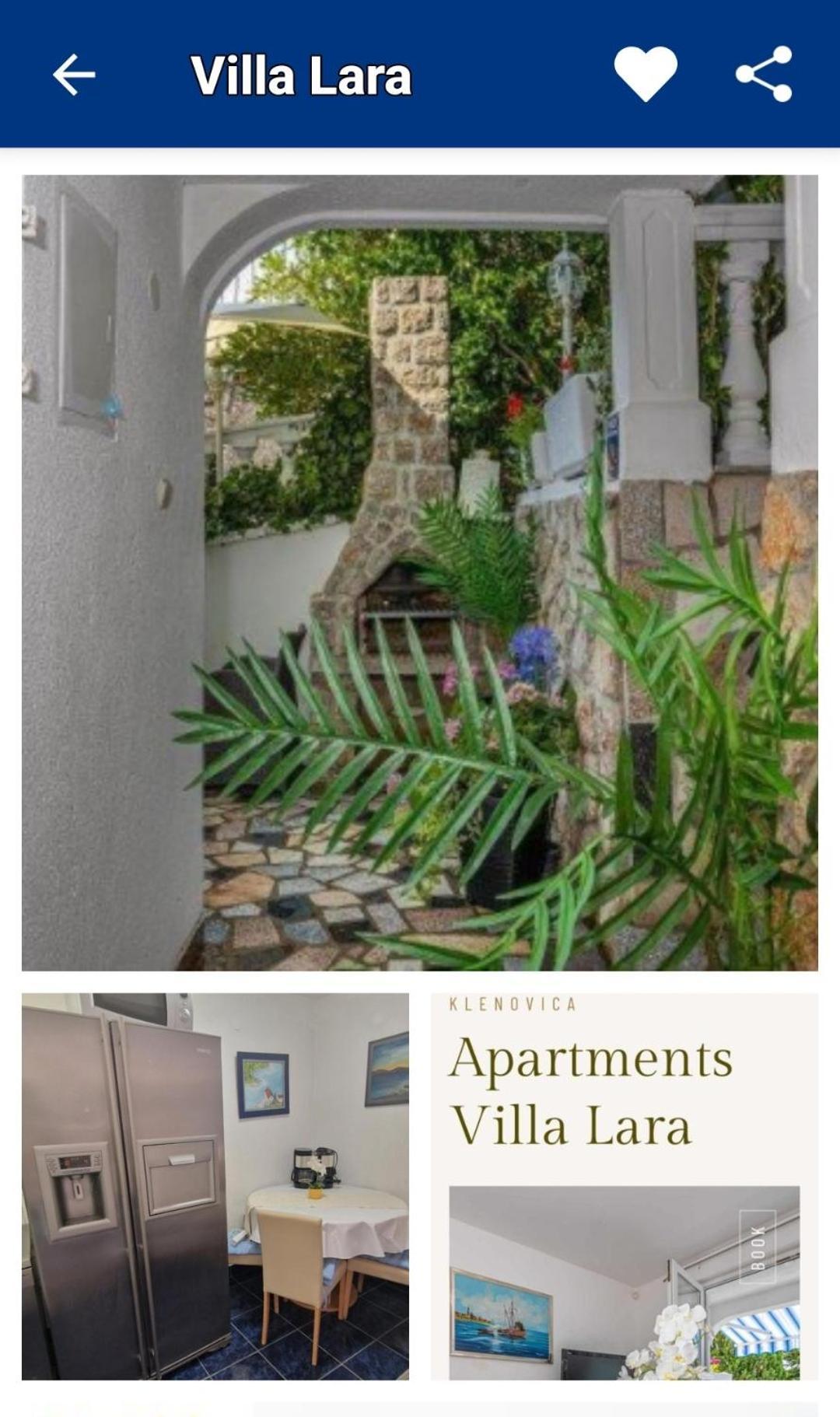 Villa Lara Klenovica Ngoại thất bức ảnh